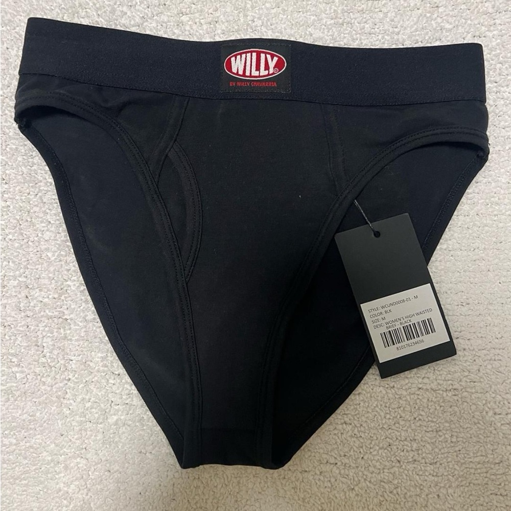 Black briefs by Willy Chavarria